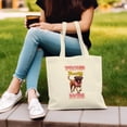 thumbnail image 3 of Proud Mastiff Mom Happy Mother's Day with Love Canvas Tote Bag Mastiffs Dog Lover Gifts Idea Reusable Shopping Grocery Bag - 02003, 3 of 5