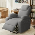thumbnail image 2 of Homall Power Lift Recliner with Eight Vibrating Massages Ergonomic Single Sofa with Side Pocket for Elderly,Gray, 2 of 7