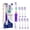 Purple, variant on Seago Kids Electric Toothbrush, Rainbow LED Light,4 Brush Heads,for Kids 3+