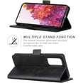 thumbnail image 3 of Galaxy S20 FE 5G Case, Wallet Folio Flip PU Leather Magnetic Buckle Slim Back Cover Built-in Card Holder Slot and Stand for Samsung Galaxy S20 Fan Edition 5G (Black), 3 of 6