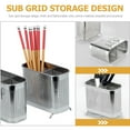 thumbnail image 5 of Utensil Holder for Party Silverware Chopsticks Kitchen Supplies Cutlery Stainless Steel, 5 of 6