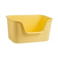 thumbnail image 3 of con lados altos para gatos de interior , negro Amarillo, 3 of 8
