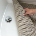 Mainstays Cushioned Foam Bath Mat, Taupe, 17" x 36"