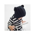 thumbnail image 4 of Cute Cartoon Bear Baby Hat Winter Warm Knitted Kids Infant Beanie Bonnet, 4 of 5
