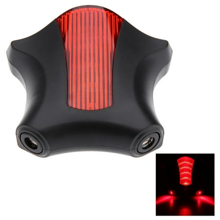 New Bicycle Laser Tail Light Bike Safety LED Light Taillight with 5 LED & 2 Laser (Five Best Android Launchers)