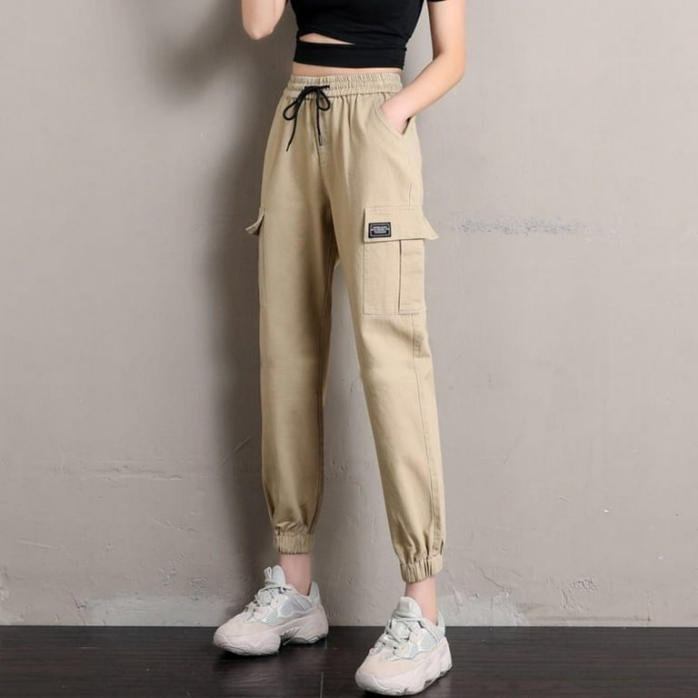 Womens Casual Nine Minute Briefs with Bunched Legs Overalls Cotton Stretch  Pants for Women Work Casual, Army Green, Small : : Clothing, Shoes  & Accessories