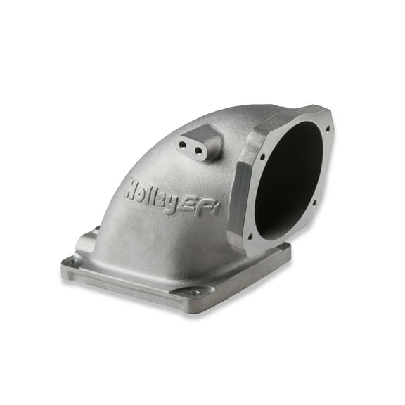 Holley EFI 300-248 Cast Aluminum 4500 EFI Throttle Body Intake Elbow-LS