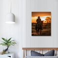 thumbnail image 3 of EastSmooth Western Cowboy Poster Canvas Art Poster and Wall Art Picture Print Modern Family Bedroom Decor Posters, 3 of 4