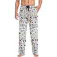thumbnail image 4 of FREEAMG Physics Math Chemistry Science Men's Pajama Pants Sleepwear Lounge Pajama Bottoms, 4 of 7