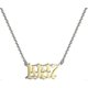 thumbnail image 1 of Collar con colgante de número de año de nacimiento de Less Steel para mujer, 1980-2022--1987 - Código de producto 30227 1987, 1 of 5