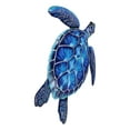 thumbnail image 4 of Marine Ocean Harmony Series Blue Bermuda Elegant Sea Turtle Metal Wall Decor, 4 of 8