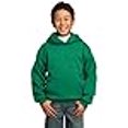 thumbnail image 3 of Port & Company ®  - Youth Core Fleece Pullover Hooded Sweatshirt.  Pc90yh L Kelly Green, 3 of 4