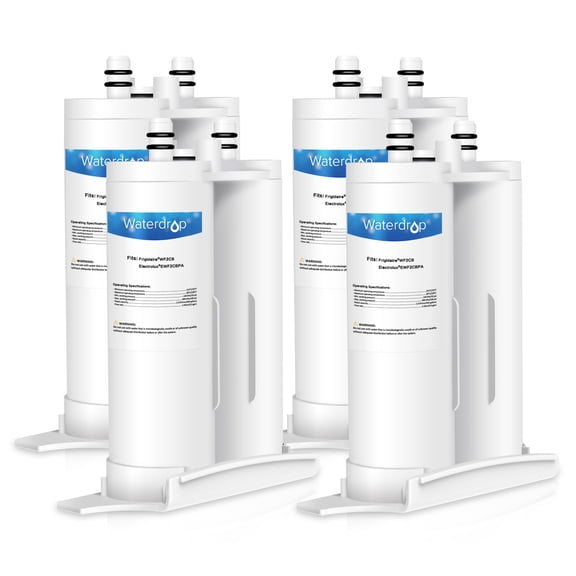 4 Pack Waterdrop WF2CB Replacement for WF2CB Water Filter