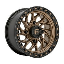 Fuel UTV Aluminum Rim D777 RUNNER UTV 15X7in Bronze with Black Ring Finish, D7771570A643