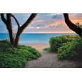 thumbnail image 2 of Frates, Dennis 18x13 White Modern Wood Framed Museum Art Print Titled - Beach Time, 2 of 4