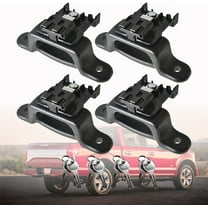 munirater 4PCS Black Box Tie Down Truck Bed Cleats Locking Replacement for 2015 2016 2017 2018 2019 2020 F-150 F-250 F-350 FL3Z99000A64B