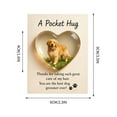 thumbnail image 2 of Dog Groomer Appreciation Gift, A Pocket Hug Thank You Card with Heart Window & Dog Illustrations, Perfect for Pet Stylist Recognition, Client Thank You Present, Veterinary Staff Gift Idea, 2 of 6