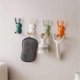 thumbnail image 3 of Toothbrush Holder Wall Mounted, Multi-Function Hook Waterproof Self Adhesive Single Toothbrush Hook Plug Holder for Wall, 3 of 5