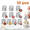 Style3:10pcs, variant on Ihvewuo 10pcs Extra Large Russian Piping Tips Set Stainless Steel Reusable Icing Nozzles for Cake Flower Decoration DIY Cream Bouquets Cookies Dessert Baking Tools