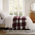 thumbnail image 2 of Manta EVERGRACE Stewart Christmas Plaid 152 x 203 cm Acogedora, 2 of 9
