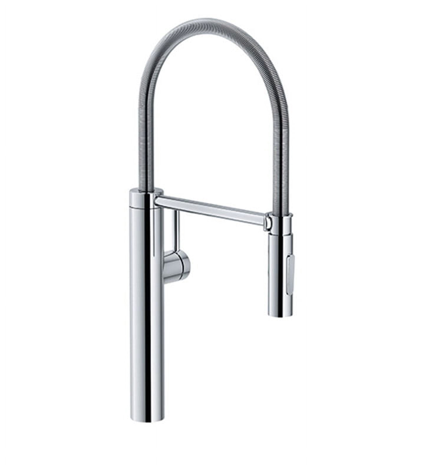 Franke Ffpd4350 Pescara Single Handle Pull-Down Kitchen Faucet - Stainless Steel