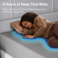 thumbnail image 3 of Novilla 14 inch King Size Mattress, Cooling Memory Foam Mattress King with Enhanced Airflow, Pressure Relief & Durable Support, CertiPUR-US Certified Mattresses in a Box with Breathable Fabric, 3 of 7