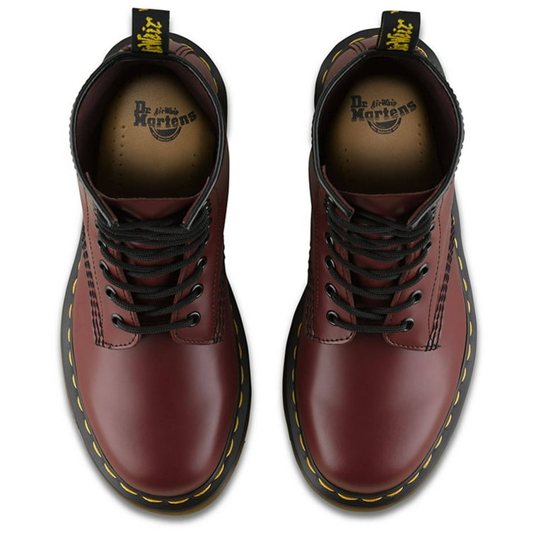 Dr. Martens 1460 8 Eye Boot Unisex Shoes Size 8, Color: Cherry Red