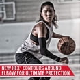 thumbnail image 2 of McDavid Elbow and Arm Compression Sleeve with HEX padding. For Basketball, Football, Baseball and more, 2 of 5