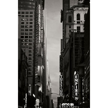 Manhatten 1 Light - Manhatten Sky, Fine Art Photograph By: Vitaly Geyman; One 24x36in Fine Art Paper Giclee Print