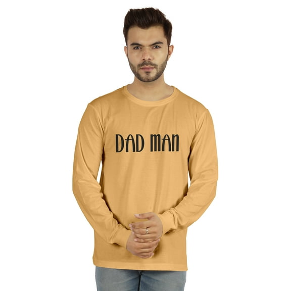 Inkmeso Dad Man Graphic Tshirt For Daddys Shirt Full Sleeve Mens Jersey Tee