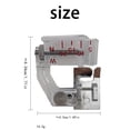 thumbnail image 3 of Liquidation! WNEGSTG Sac à Outils Adapté aux Machines à Coudre Domestiques à Manche Bas avec une Portée Réglable de 5 20Mm Taille Unique Transparent, 3 of 9