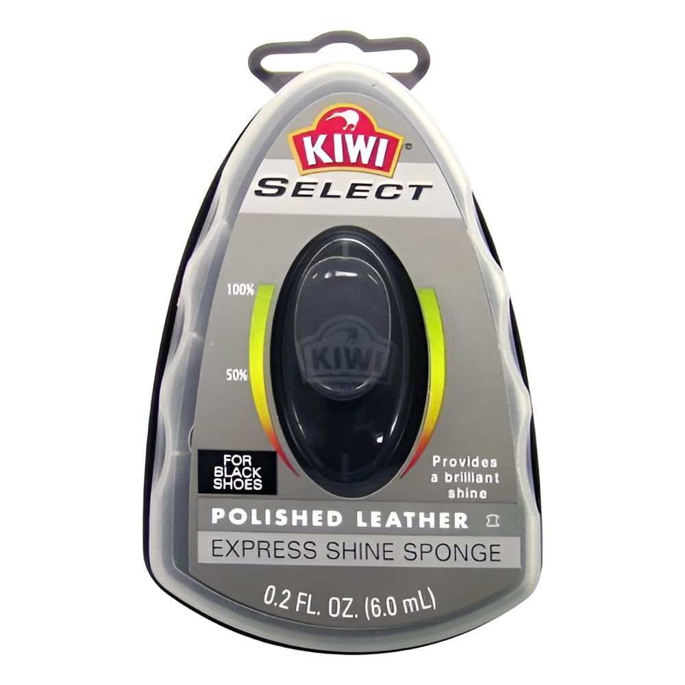 Kiwi Select Polished Leather Premium Wax Shine, Black - Walmart.com