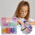 thumbnail image 3 of Forestry Shifting Watercolor Painting Set, 40 Colors Watercolor Painting Set, Metallic Watercolor Paint Set, Glitter Watercolor Paint for Kids Students Beginners Painting Tools, 3 of 9