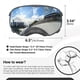 thumbnail image 4 of Gafas para Perro NAMSAN para Perros Grandes, Gafas de Sol Anti-UV Plateadas, 4 of 6