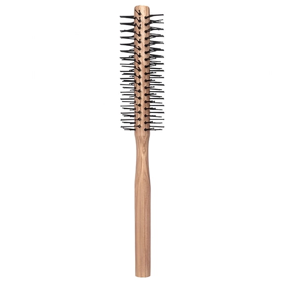 ACDANC Blow Drying Comb Household Blow Styling Comb Small Round Brush Wooden Roller Comb