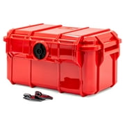 Seahorse SE58,RD 9.5 x 5.8 x 4.7 in. Protective Micro Case with Padded Liner, Red
