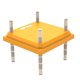 thumbnail image 5 of Calentador de Criadora Fernando Placa de Calentamiento de Criadora Calentador de Gallinero 22W Amarillo, 5 of 8