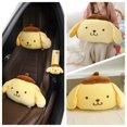 thumbnail image 2 of Sanrio Cute Pom Pom Purin Plush Toy Headrest Seat Belt Cover Back Cushion For Car Seat Throw Pillow Sofa Bed Xmas Gifts Girl, 2 of 5