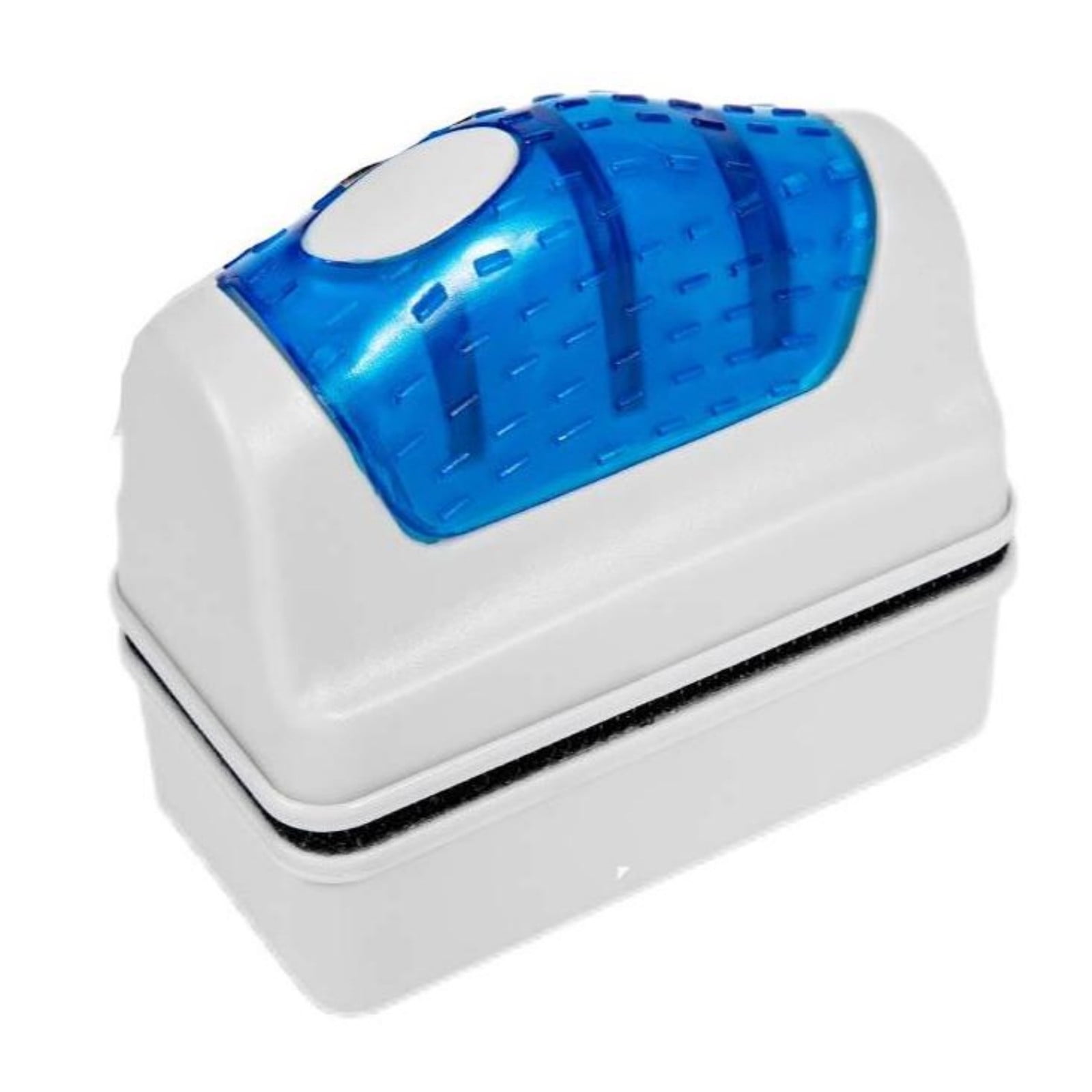 Aquarium and Fish Tank Glass Cleaning Tool with Scraper and Scrubber Brush for Removal