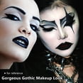 thumbnail image 4 of Set de maquillaje BOBISUKA Halloween Goth con base blanca, 4 of 7