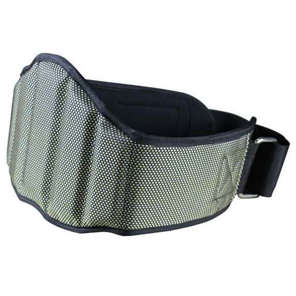 Yeacher Weight Lifting Belt Workout Belt for Squats Lunges Deadlifts Thrusters Strength Training Firm & Comfortable Lumbar Abdominal Support for Men and Women (M, 31.9 in)