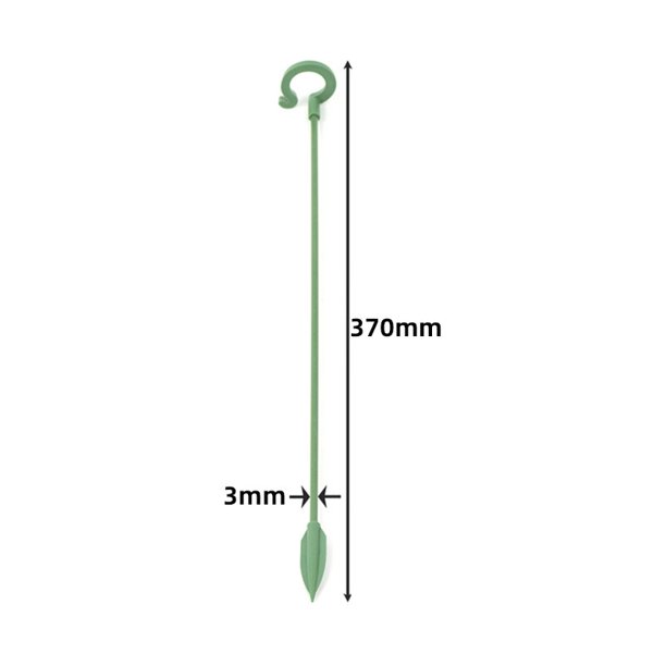 Gardening Plastic Plant Supports Flower Stand Reusable Protection Fixing Tool Garden Supplies For Vegetable Holder Bracket10PCS He Qiyong unisex