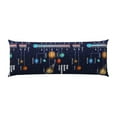 thumbnail image 2 of Gaeub Solar System Printed Long Body Pillowcase Envelope Closure 1 Pack Wrinkle for Night Sweats - 20x54 in, 2 of 8