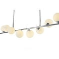 thumbnail image 4 of Bethel International Chandelier Chrome Metal & Glass, 4 of 5