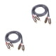thumbnail image 3 of Divisor RCA de 5MM Cateissary Adaptador de Enchufe Resistente al Desgaste 1m 2Conjunto, 3 of 6