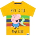 thumbnail image 2 of Peppa Pig Boys Nice Is The New Cool Short Sleeve Pajamas Sizes 2T-8, 2 of 3