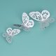 thumbnail image 4 of Mariposa Pegatinas de Pared Pegatinas Murales Extraíbles DIY Art Wall Decals Decoración con Pegamento Abanopi 12 unids, 4 of 7