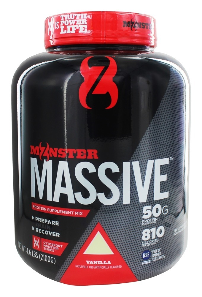 Cytosport Monster Massive Protein Supplement Mix Vanilla 4.6 lbs