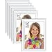 thumbnail image 3 of Langdon House 5x7 Picture Frames (White, 6 Pack), Contemporary Frame Set, Wall Mount or Table Top, Prosperity Collection, 3 of 4