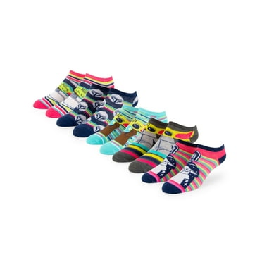 Star Wars: The Mandalorian Unisex Low-Cut Socks | Set A | 5 Pairs | Size 4-10
